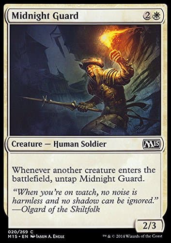Magic The Gathering - Midnight Guard (020/269) - Magic 2015
