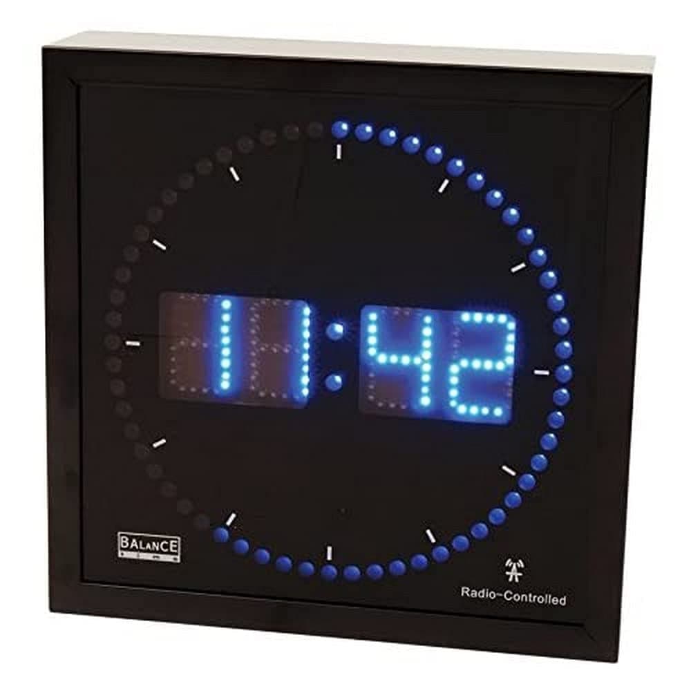 Balance Aluminium LED wall clock [HE-CLOCK-27]