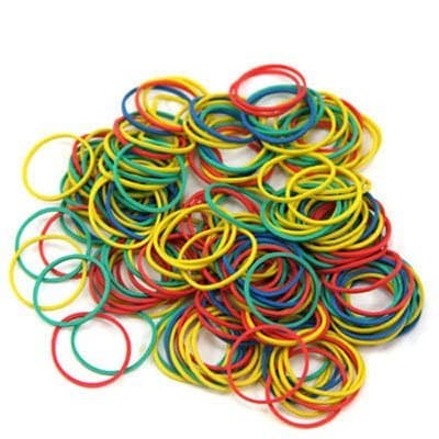 (100) Rubber Bands - Tattoo Machine Supply