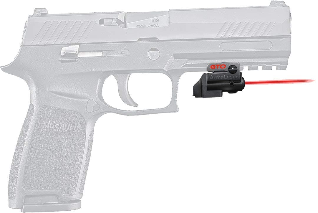 GTO and FLX65 Red Laser Sight GripTouch Switch Designed to fit Sig Sauer P320 Full Size