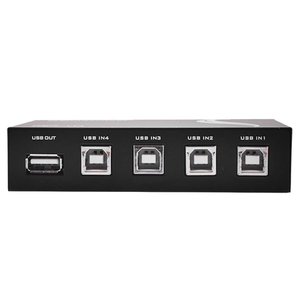 MT-VIKI 4 Ports USB Printer Share Switch Hub MT-1A4B-CF