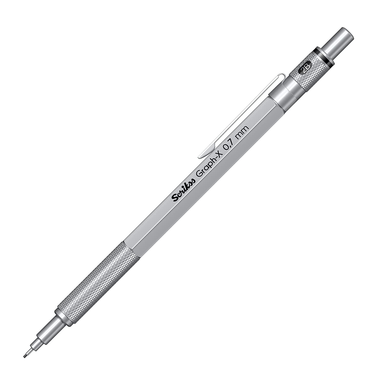 SCRIKSS Graph-X Mechanical Pencil 0.7 mm, Silver