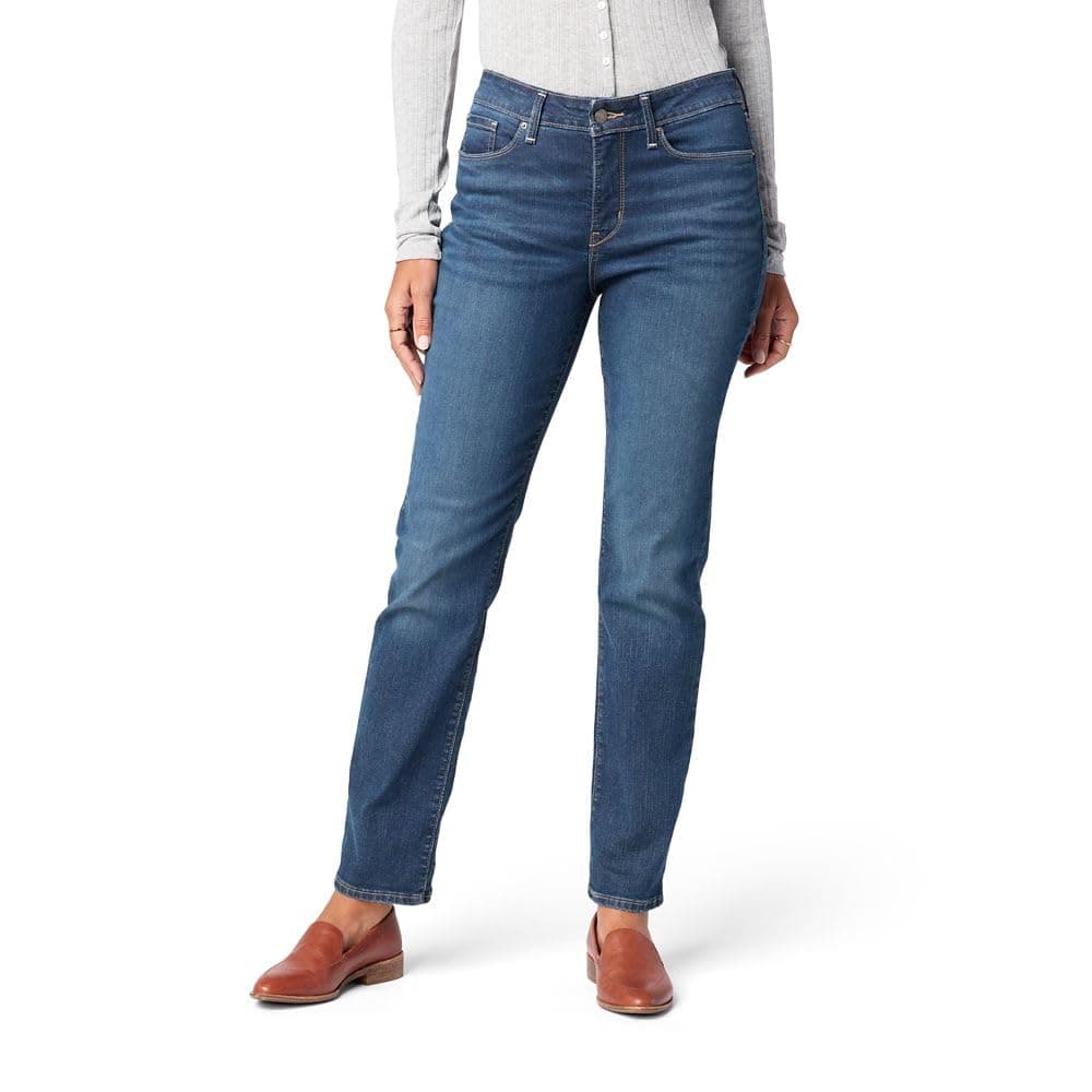 Womens Curvy Straight Jean