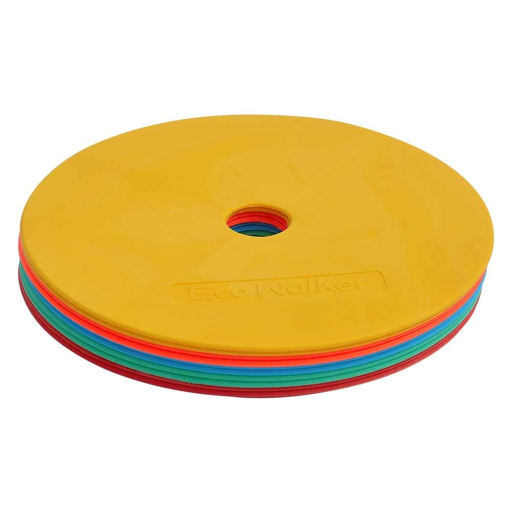 Flat Cones Spot Markers Soccer Basketball Sports Speed Agility Training