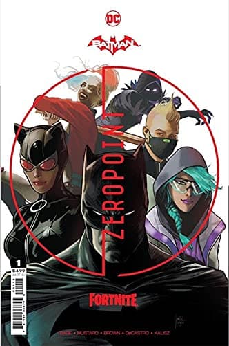 Batman Fortnite Zero Point #1 3rd Printing With Rated Comics Backer
