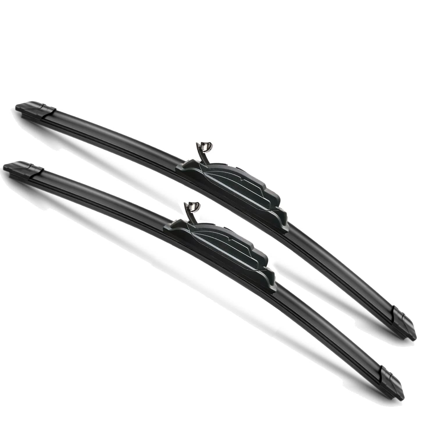 26''+18'' Front Windshield Wiper Blades Compatible with 2012-2017 Toyota Camry, 2004-2009 Toyota Prius,2016-2020 Honda Civic OEM QUALITY Premium All-Season Automotive Replacement Wipers (Pack of 2)