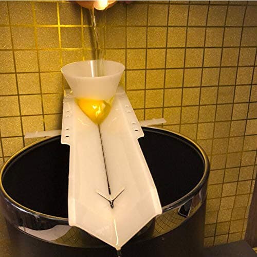 KathShop Egg Separator Plastic Yolk Separator White Kitchen Gadgets Creative Household Utensils Useful Egg Tools