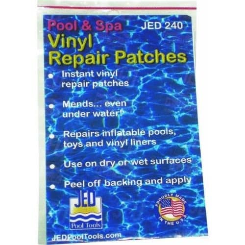 2pk Vinyl Liner Inflatable Underwater Patch Repair Kit Surface Pool Water Toy