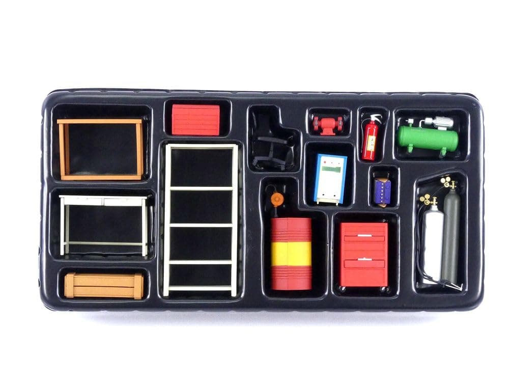 Garage Kit Set for 1/18 Scale Models