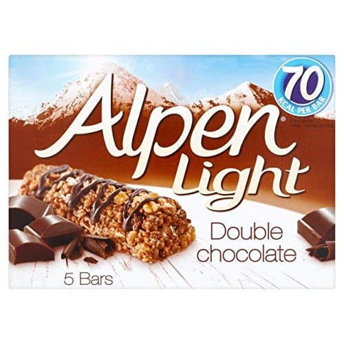 Alpen Light Bars Double Chocolate - 5 x 19g