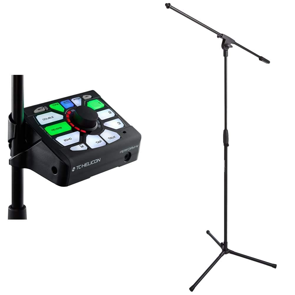 TC-Helicon Perform V & Amazon Basics Tripod Boom Microphone Stand