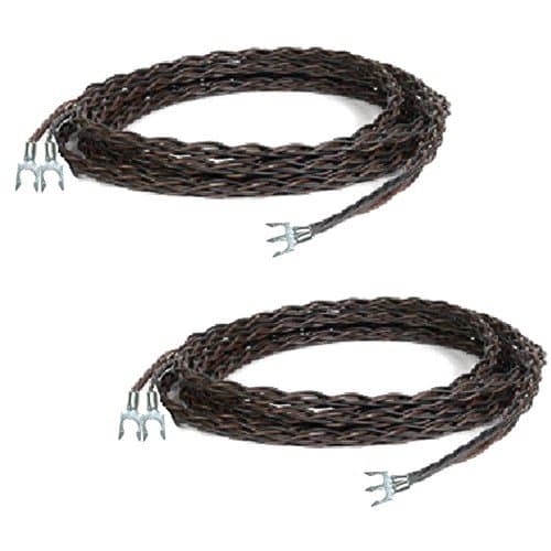 Kimber Kable 4PR Speaker Cable with SPD Standard Spade Plugs - 15ft Pair
