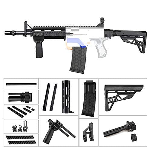 JGCWORKER Mod Kit for Nerf Retaliator, Modification Included Pump Kits, Springs, Darts Magazine for Nerf Retaliator (MA…