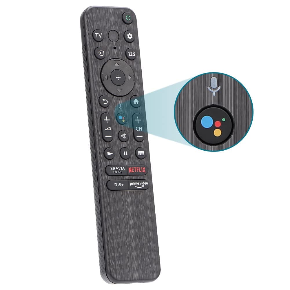 CtrlTV RMF-TX900U Replaced Remote Control fit for Sony Smart TV Bluetooth Remote and Remote for Sony Android 4K Ultra HD LED Internet KD XBR Series UHD LED 43 48 49 55 65 75 85 77 85 98 inches TV