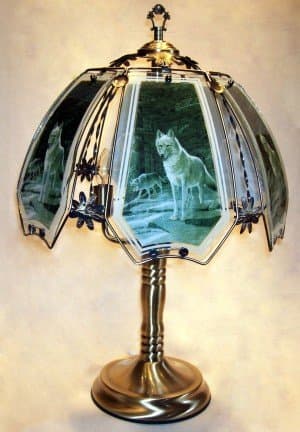 Wolf Touch Lamp 632AB WO