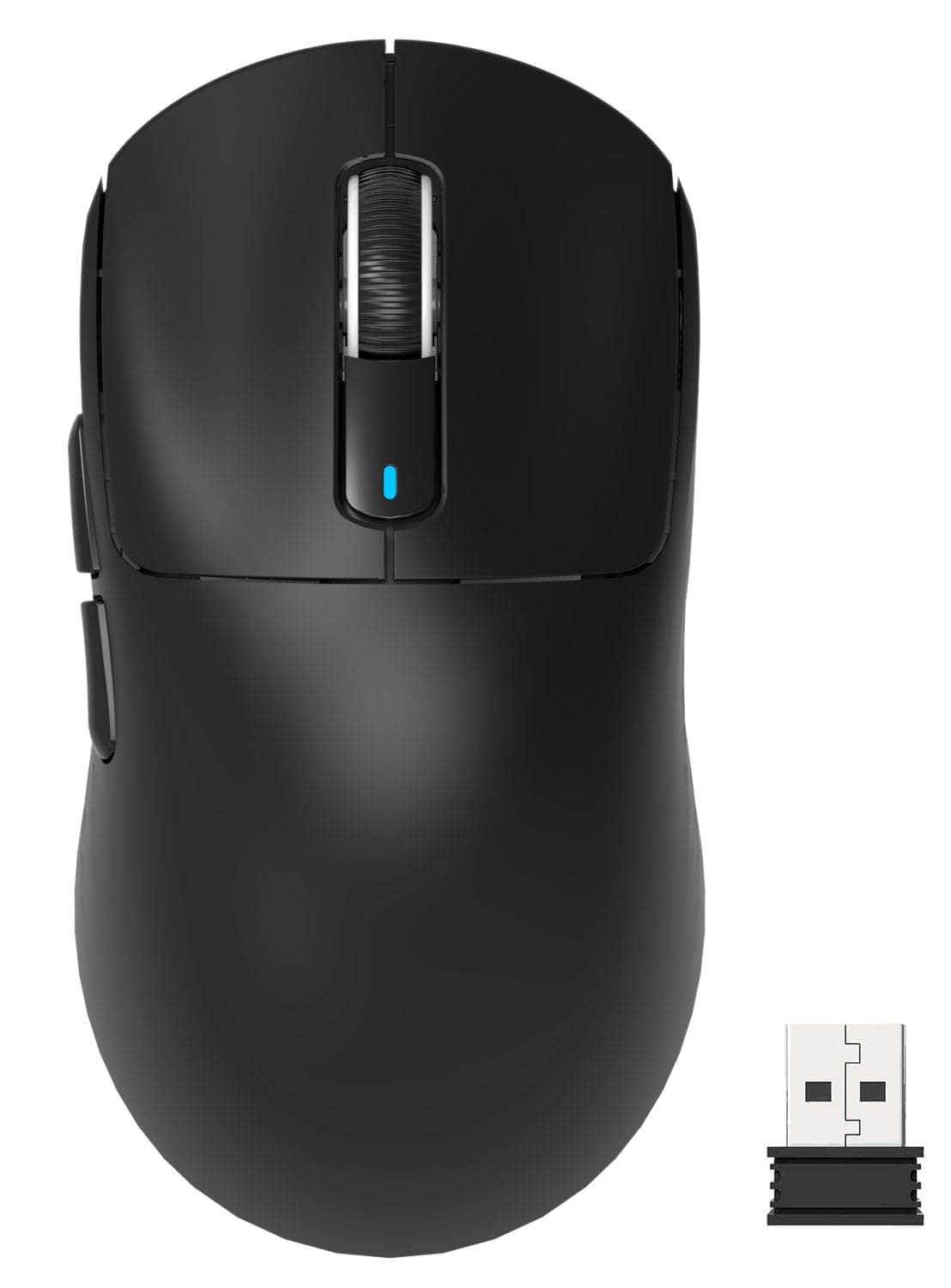 ATTACK SHARK X3 Lightweight Wireless Gaming Mouse with Tri-Mode 2.4G/USB-C Wired/Bluetooth,Up to 26K DPI, PAW3395 Optical Sensor,Kailh GM8.0 Switch,5 programmable Buttons for PC/Win/Mac(Black)