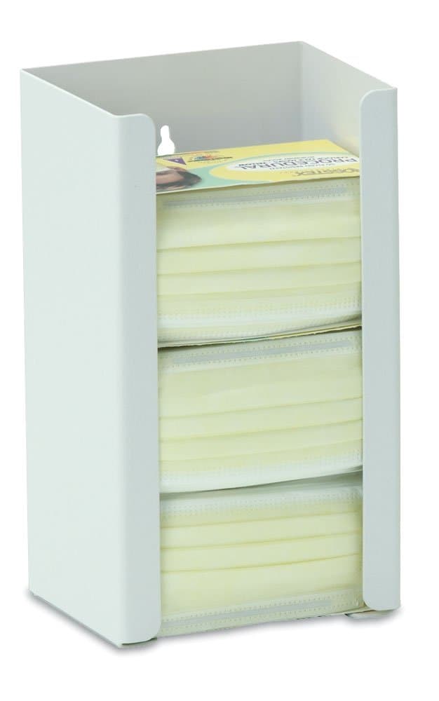 Clearform ML0882 ABS Plastic Universal Face Mask Dispenser, Triple Box