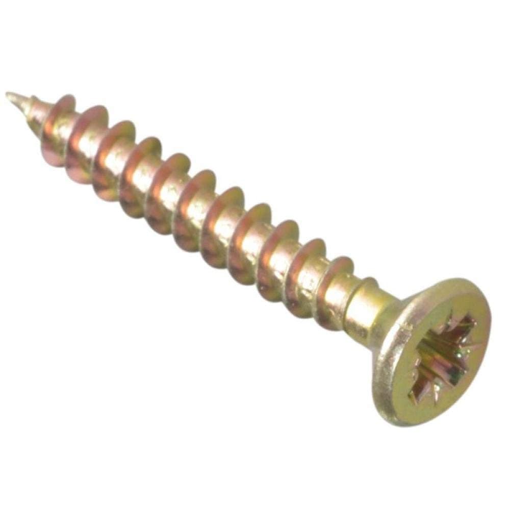 ForgeFix - Multi-Purpose Pozi Screw CSK ST ZYP 4.0 x 30mm Box 200