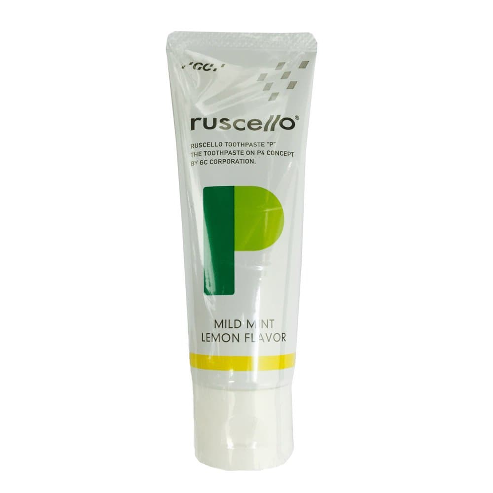 GC Ruscello Toothpaste P (Perio) 1 Count Mild Mint (Lemon Flavor) (Made in Japan)