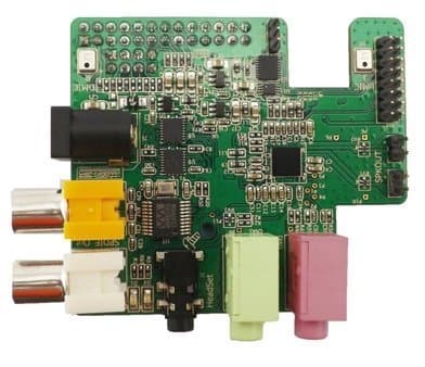 Wolfson Pi Audio Card for Raspberry Pi