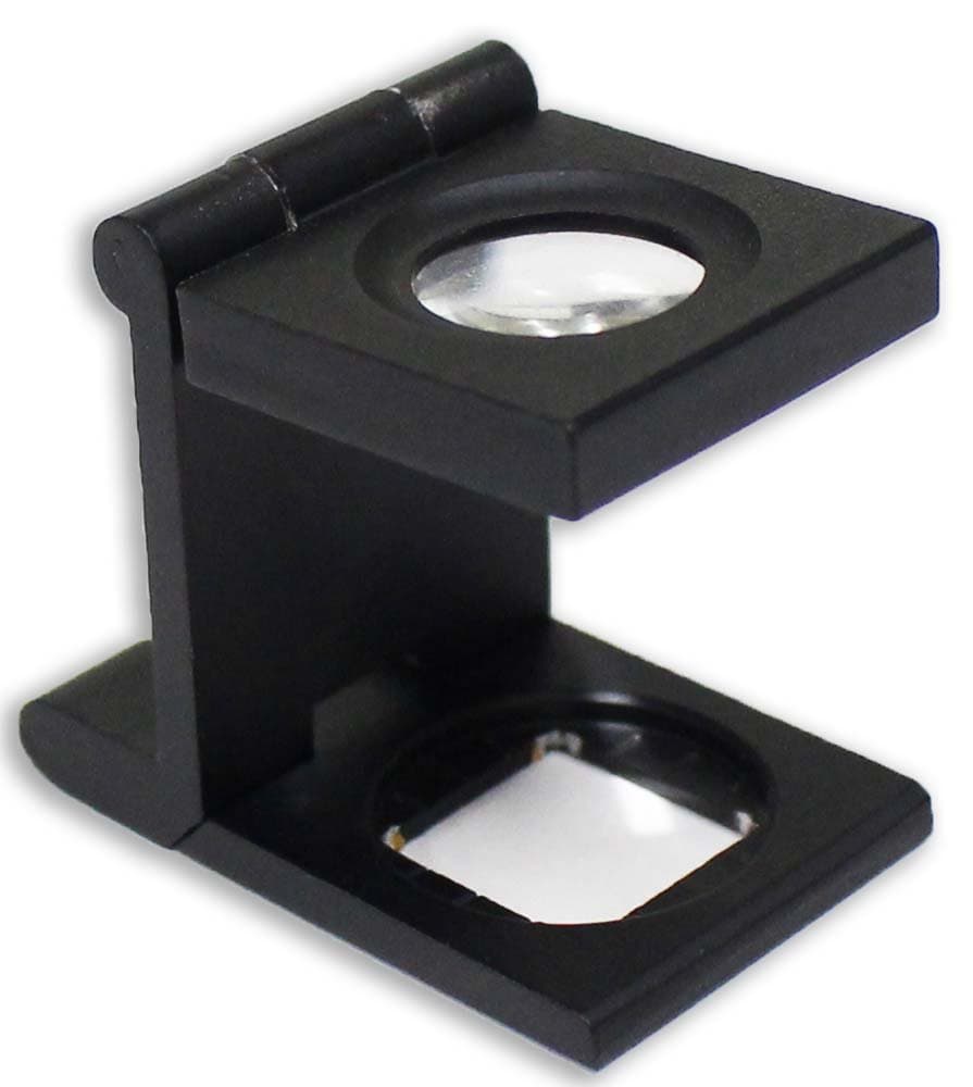 HawkMG7560B 10x Folding Magnifier with Stand