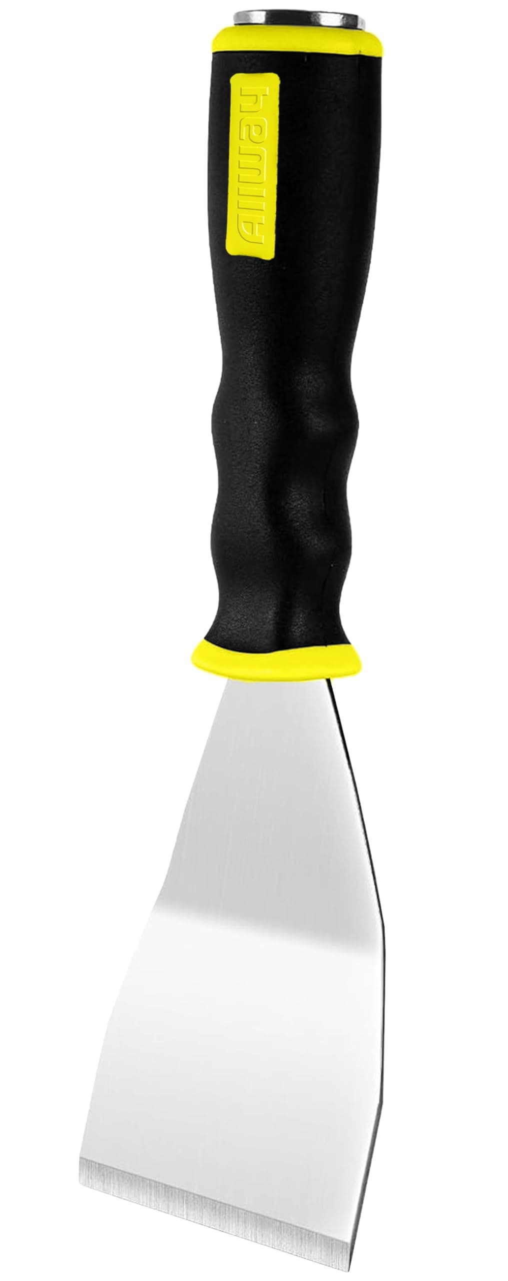 ALLWAY BS3 Soft-Grip Extendable Bent Heavy Duty Scraper with Pole Socket and Hammer End