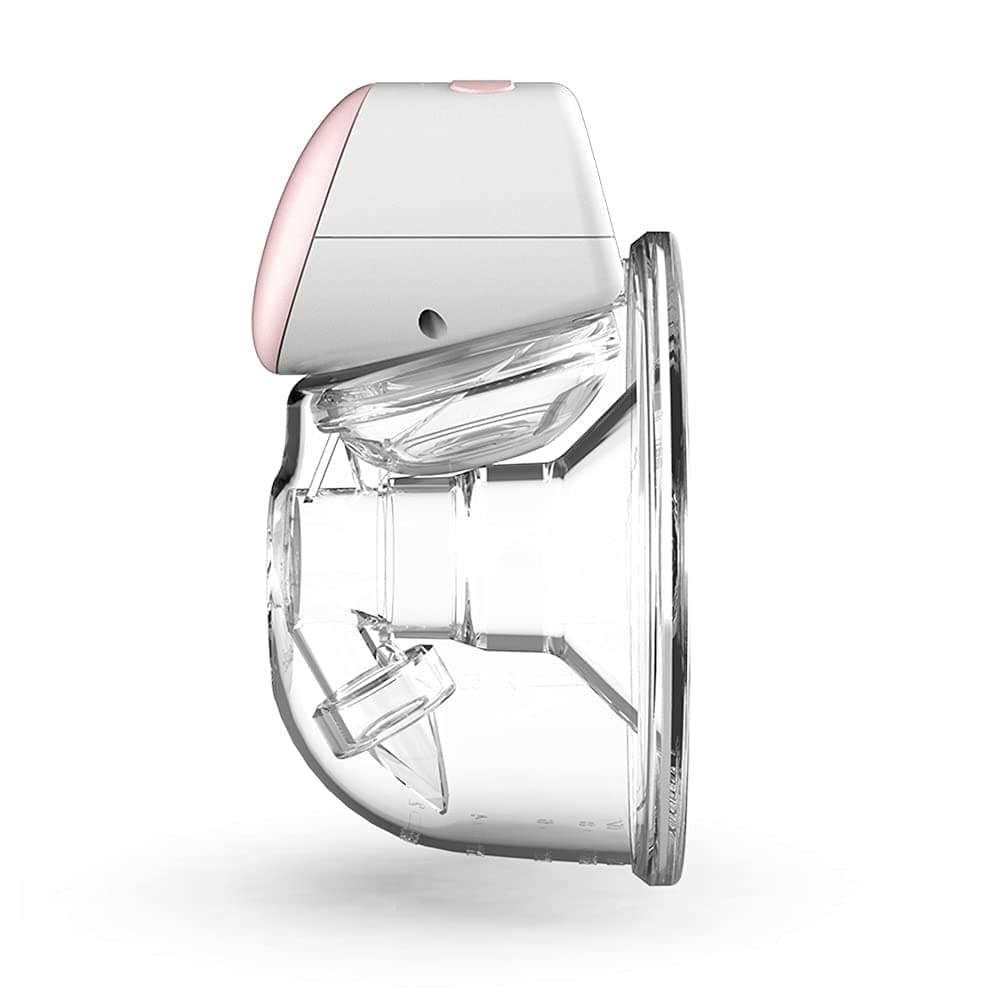 Eacam BB-P1 Wearable Breast Pump Hands Free Electric Single Portable Wearable Breast Cup 8oz/ 240ml BPA-free 3 Modes 10 Suction Levels Comfort Breastfeeding Milk Collector with 24mm Flange