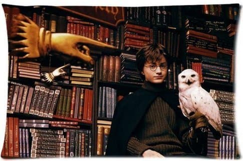 Custom HARRY POTTER Pillowcase Standard Size Design Cotton 50% & Polyester 50% Pillow Case 20"X30" (Two sides)