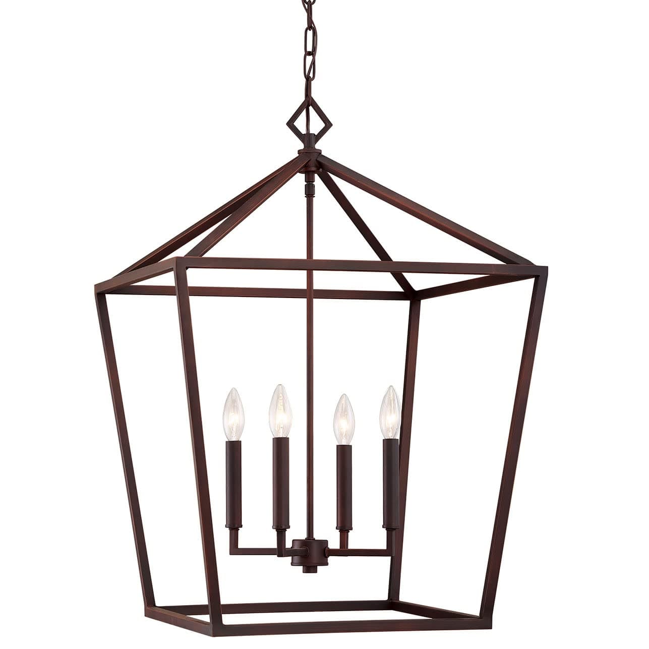 Millennium Lighting 3254-RBZ 4-Light Pendant