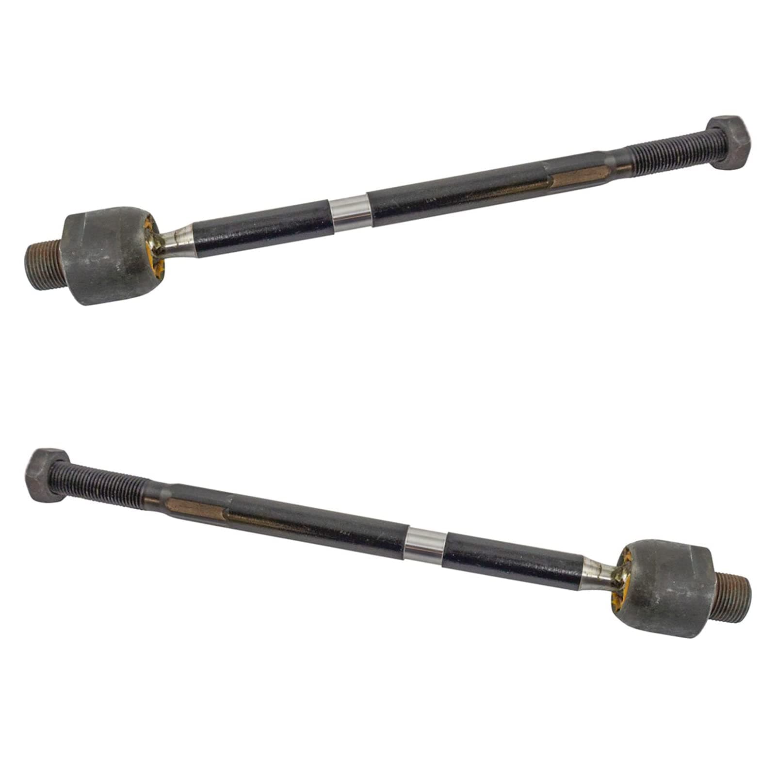 TRQ Front Inner Tie Rod Set Compatible with 2007-2012 Acura RDX