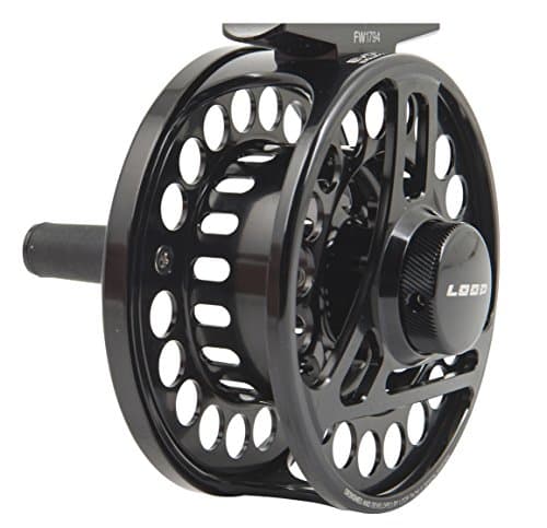 Loop NYC LOOP Evotec Feather Weight Fly Fishing Reel Left Hand 4-6 Black