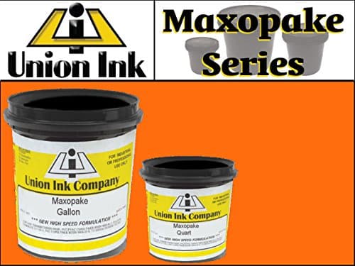 Union Maxopake - Plastisol Screen Printing Ink - Orange (Quart)