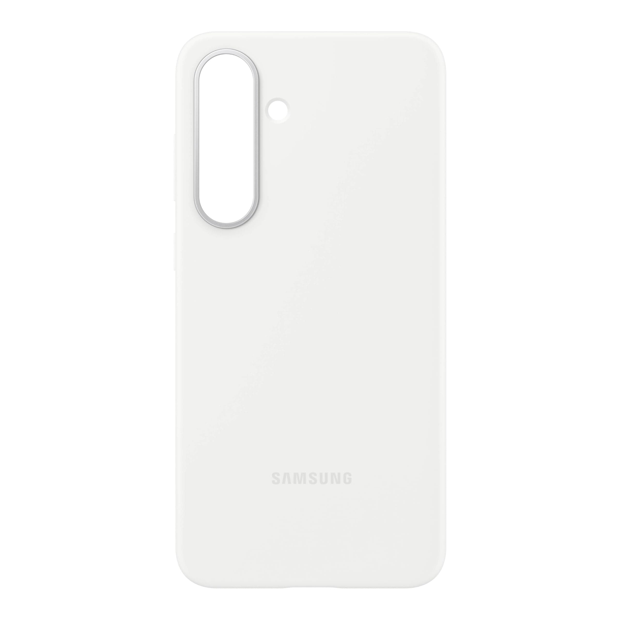 SAMSUNG Galaxy S25 FE Silicone Phone Case, Protective, Functional, Comfortable, Colorful, Easy to Hold, US Version, White