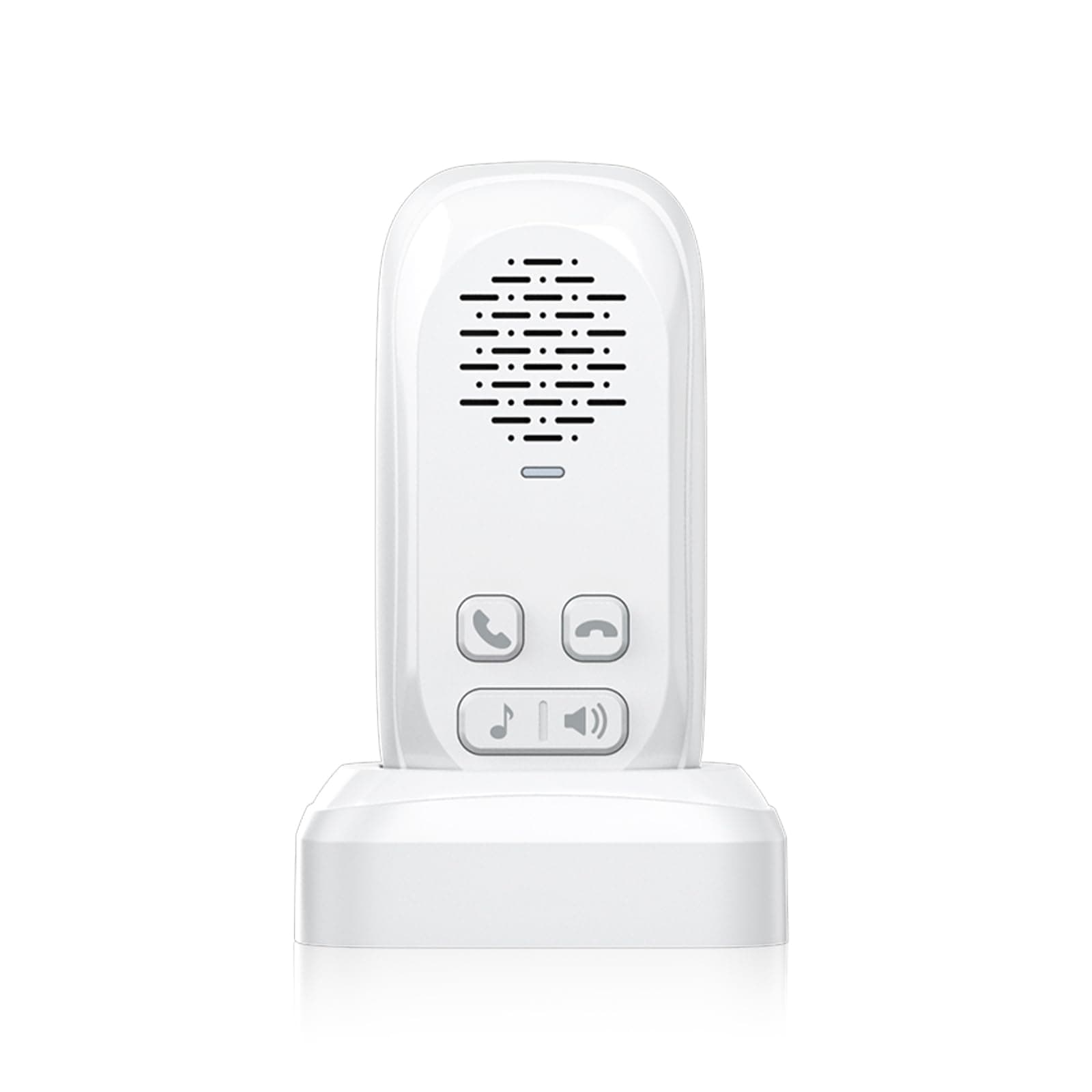 2 Way Intercom for Home,Wireless Intercom System with 984ft Range,800mAh Battery,4 Volume Levels,4 Chimes, Intercoms Wireless for Home,Office, Classroom Room to Room Communication,White