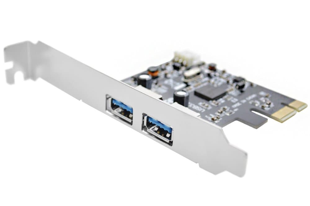 Direct Access Tech. 2 Port USB 3.0 Superspeed PCI Express Card (1367)
