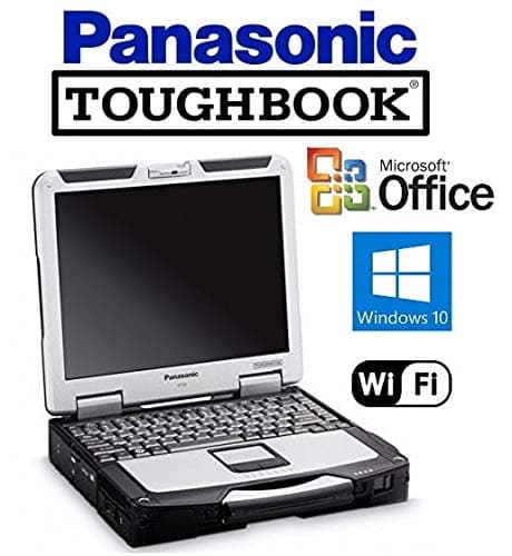 Panasonic Rugged CF-31 Toughbook - Intel Core i5 2.5GHz CPU - 16GB RAM - New Huge 2TB HD - 13.1" Touchscreen Display - Windows 10 Pro + MS Office Laptop