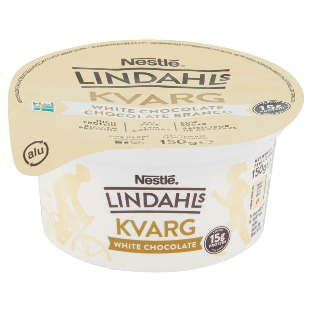 Lindahls Kvarg White Chocolate, 150g
