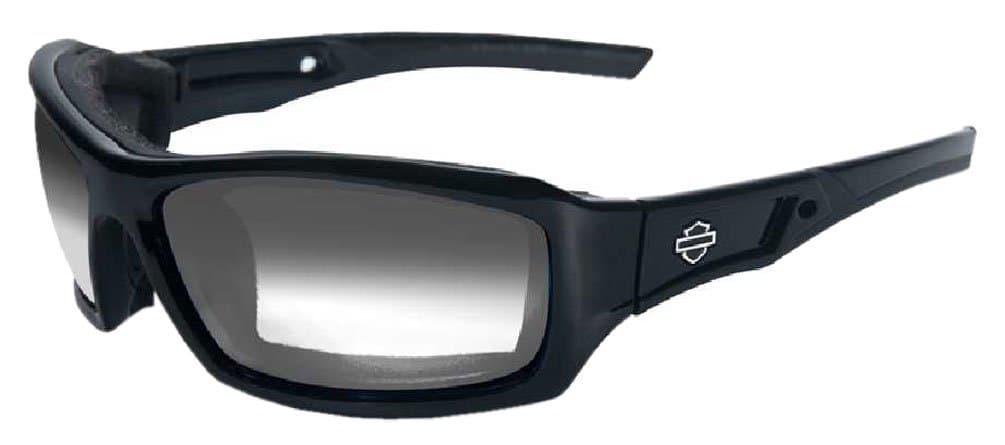 Harley-Davidson Echo LA Grey Lens w/Gloss Black Frame Sunglasses HDECH05