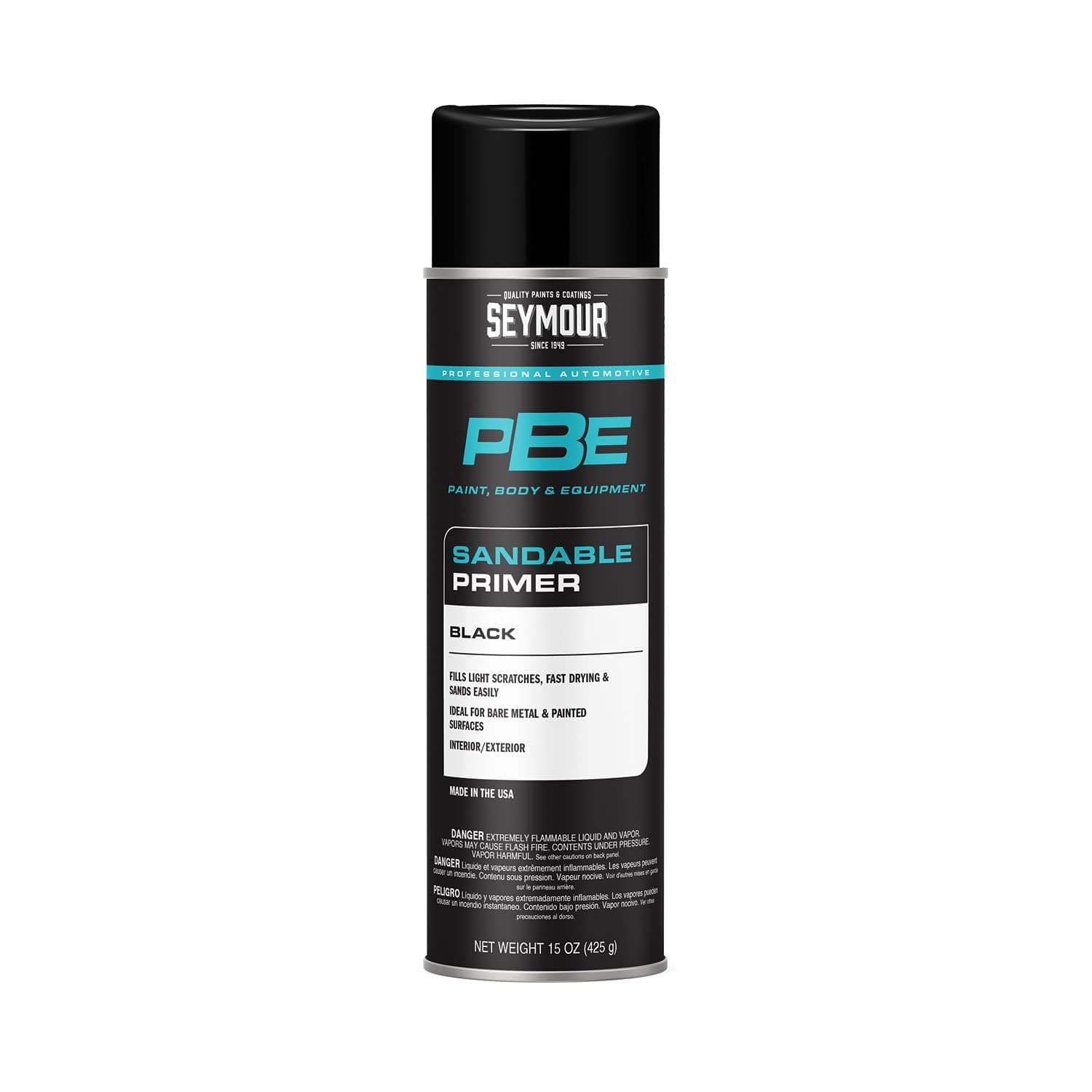 20-1672 PBE Professional Primer, Sandable Black