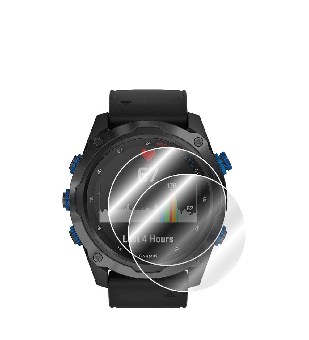 IPG for Garmin Descent Mk2 - Mk2i Hydrogel Screen Protector (2 Units) Invisible HD Clear Film Anti Scratch Guard-Smooth/Self-Healing/Bubble for Mk2/Mk2i