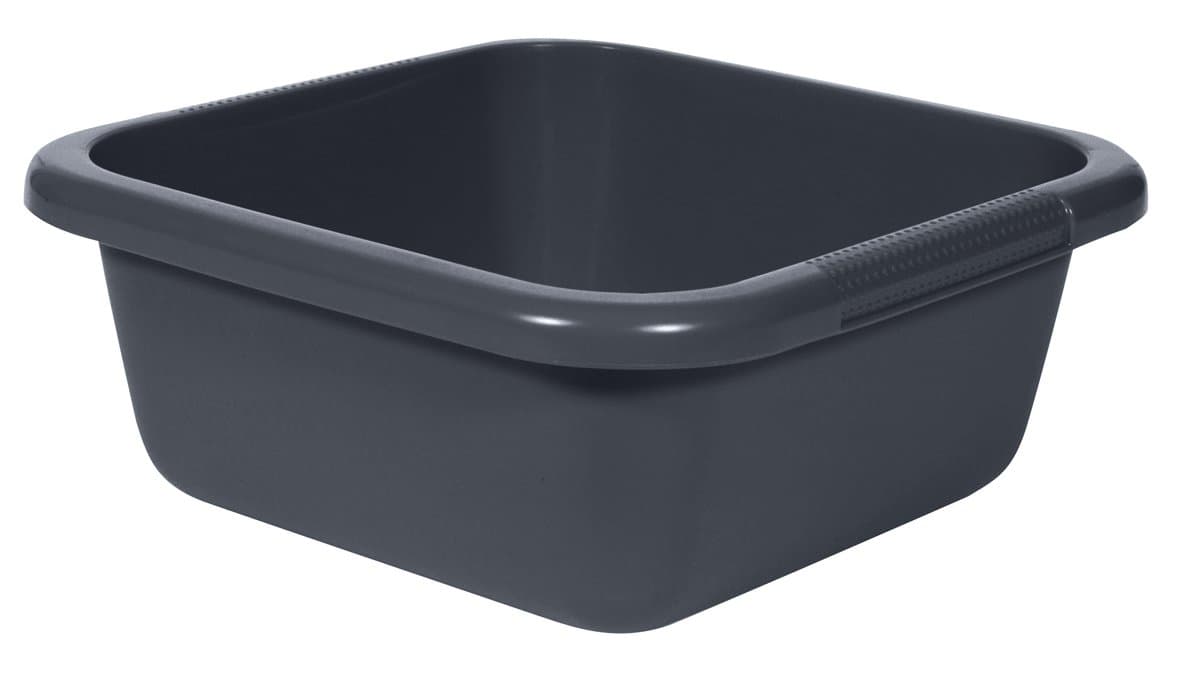 CurverRectangular Bowl 6.0L in Anthracite, 29.3 x 29.3 x 12 cm