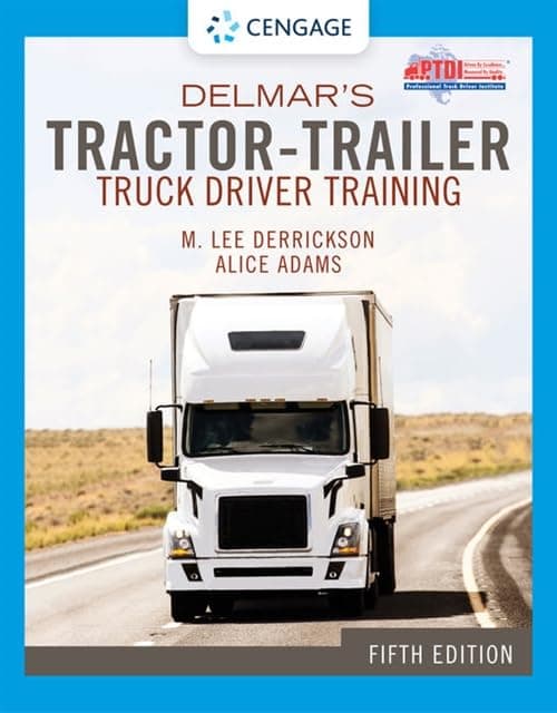 Tractor-Trailer Truck Driver Training 5th Edition