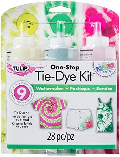 Tulip One-Step Tie-Dye Kit One-Step Tie Kit Fabric Dye, Watermelon