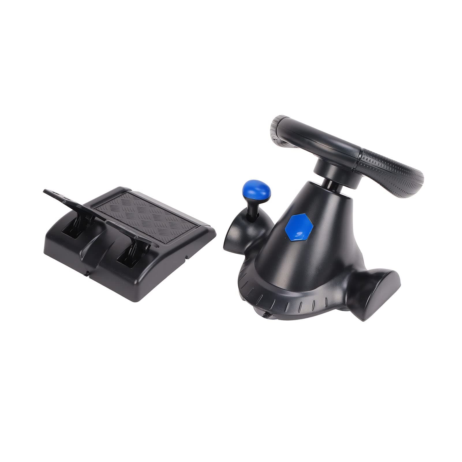 Game Driving Wheel, Vibration 180 ° Rotation Control Button Game Steering Wheel is realistically programmable for PC for PS3 of XBOX360