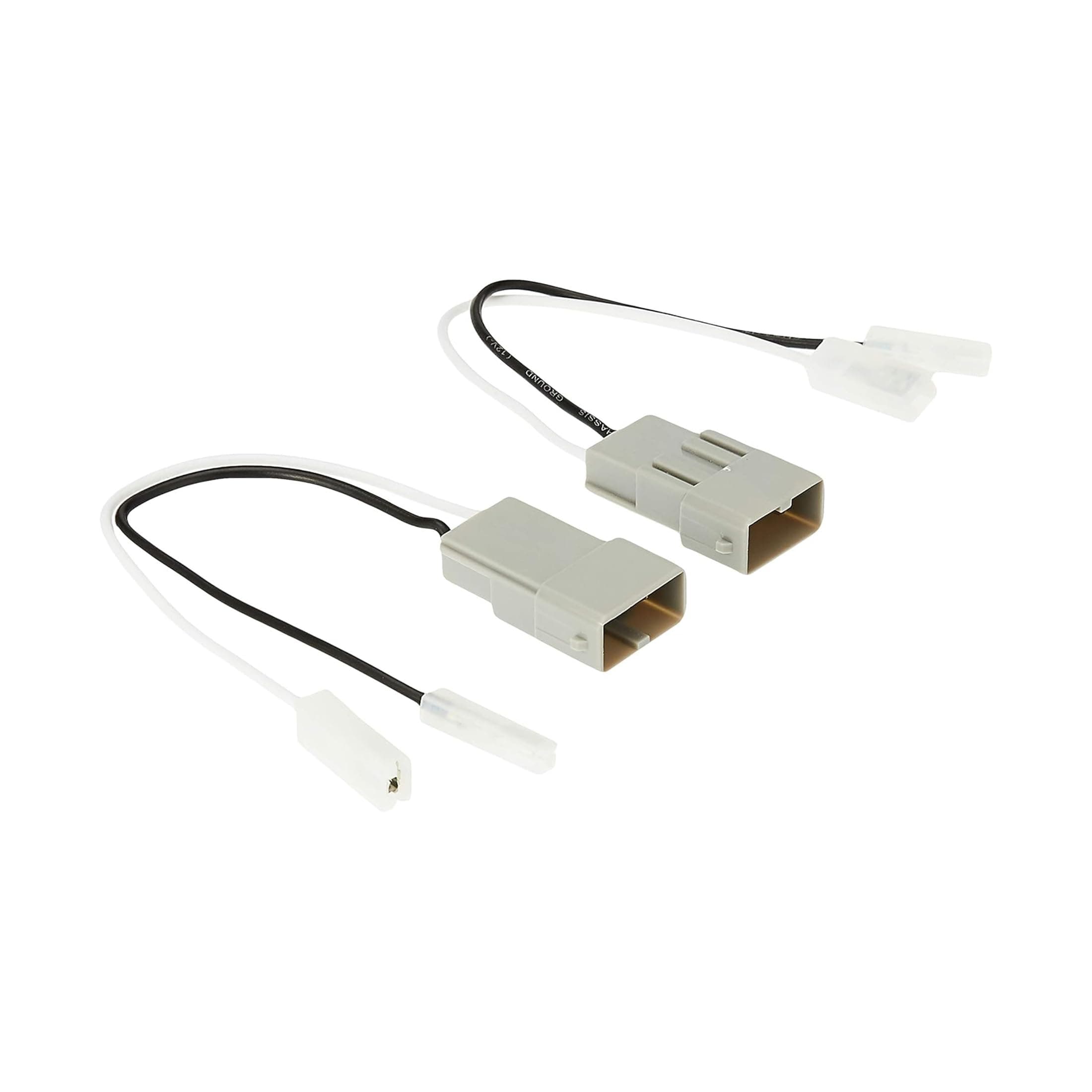 Scosche SHHA02B Car Speaker Wire Harness Adapter - Compatible with Select 1982-11 Acura and Honda Vehicles - Wiring Kit for Aftermarket Speakers - Sold in Pairs - See Fit Guide Image for Vehicle List