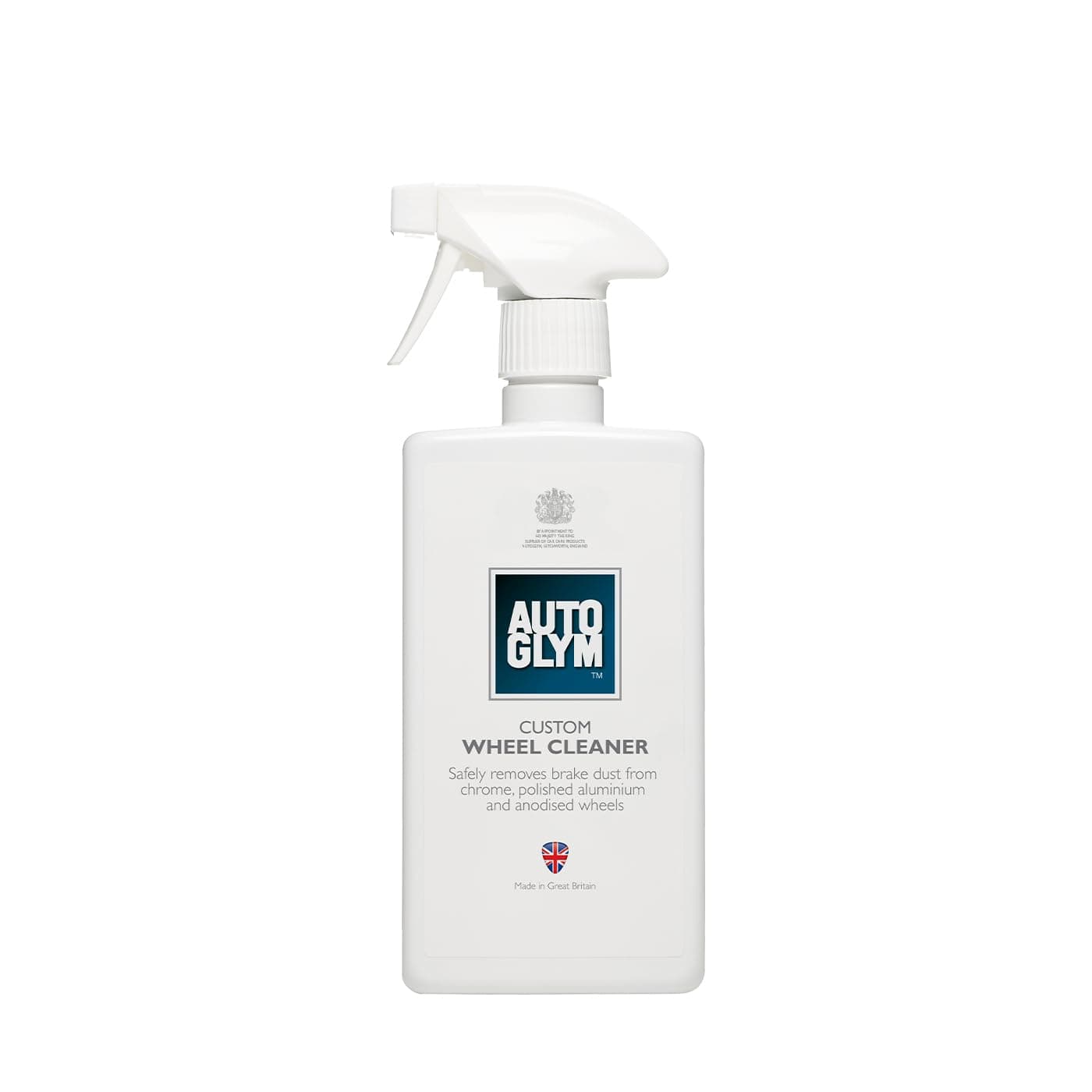 Autoglym Custom Wheel Cleaner, 500ml - Acid-Free Car Wheel Cleaner Spray and Alloy Wheel Cleaner Safe For Use On All Wheel Types
