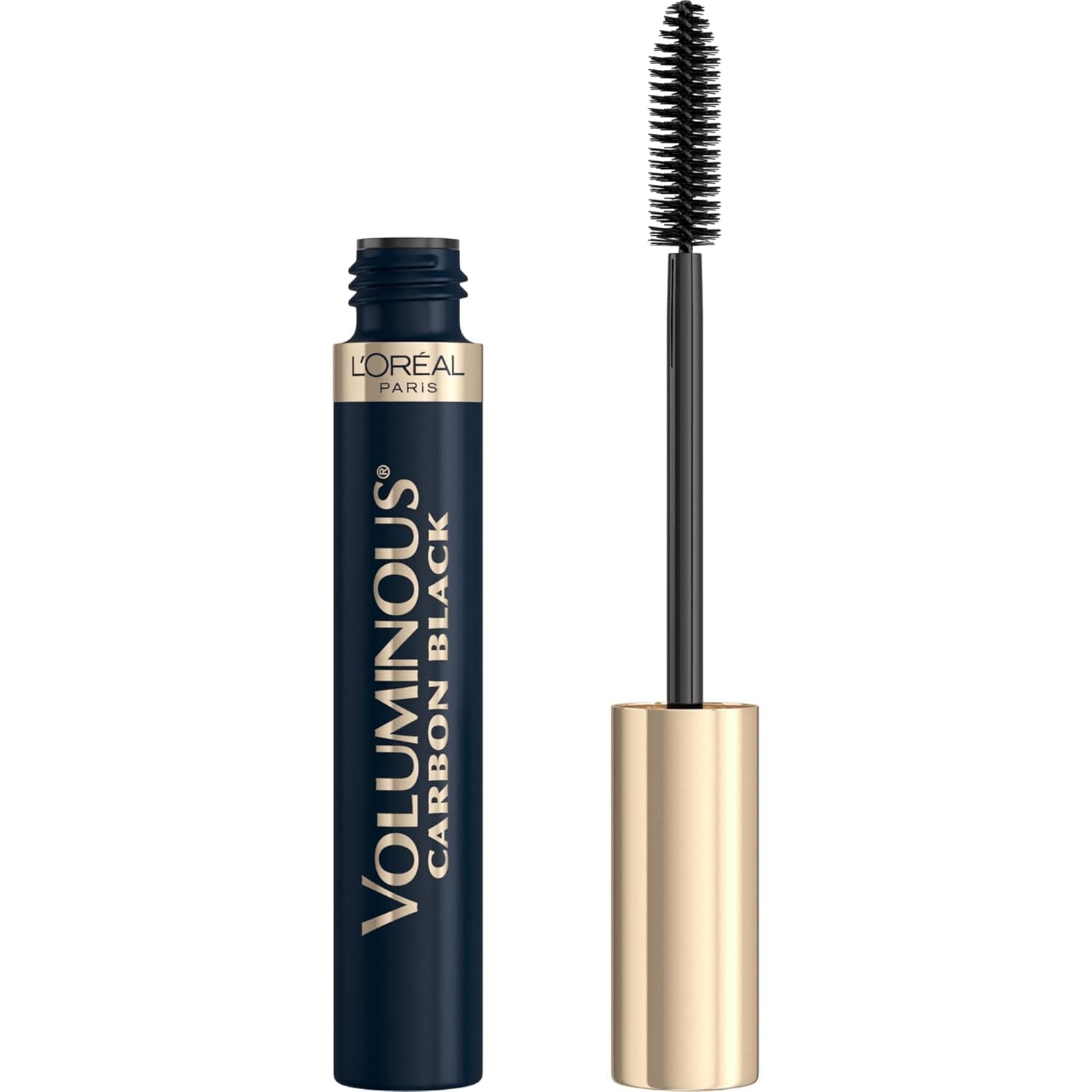 Voluminous Mascara Carbon Black, Visibly Thicker Looking Lashes, Suitable for Sensitive Eyes