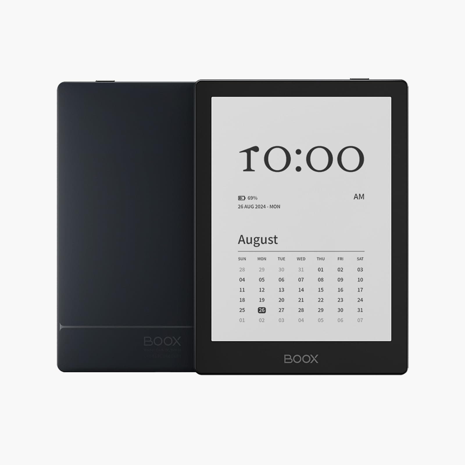 6" BOOX Go 6 E-Paper E-Reader with front light, 330 PPI Display, 2GB RAM + 32GB ROM, Android 11 with free magnetic Case