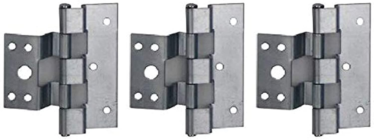 Door Hinge for Combination Doors (3 Pack) Zinc for Mobile Homes