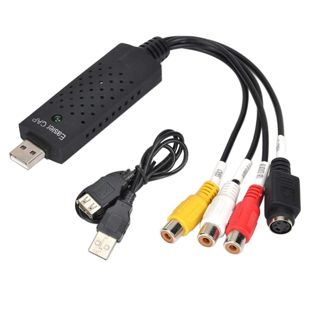 Easycap, Pro USB 2.0 Video Easycap TV DVD VHS Capture Card Audio AV Adapter for Computer